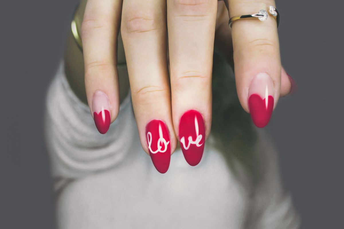 Finished nail art set